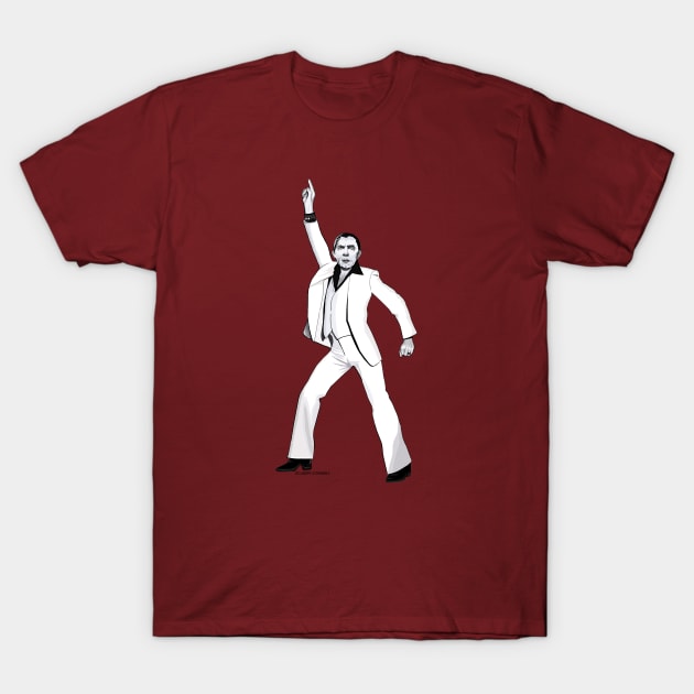 Disco Dracula T-Shirt by FanboyMuseum